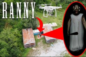 DRONE CATCHES CURSED GRANNY AT GRANNYS HOUSE IN THE MIDDLE OF THE FOREST | GRANNY CAUGHT ON DRONE!