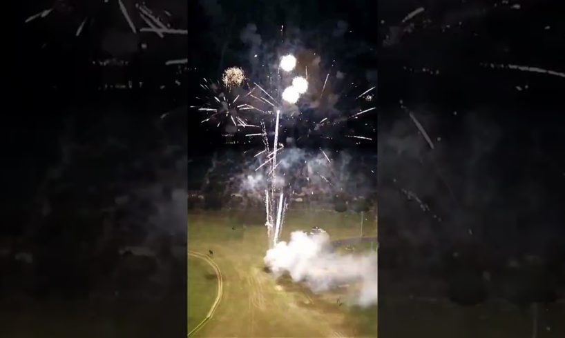 Drone camera flying through fireworks on the 4th of July! 💥 (DJI Mavic Pro)