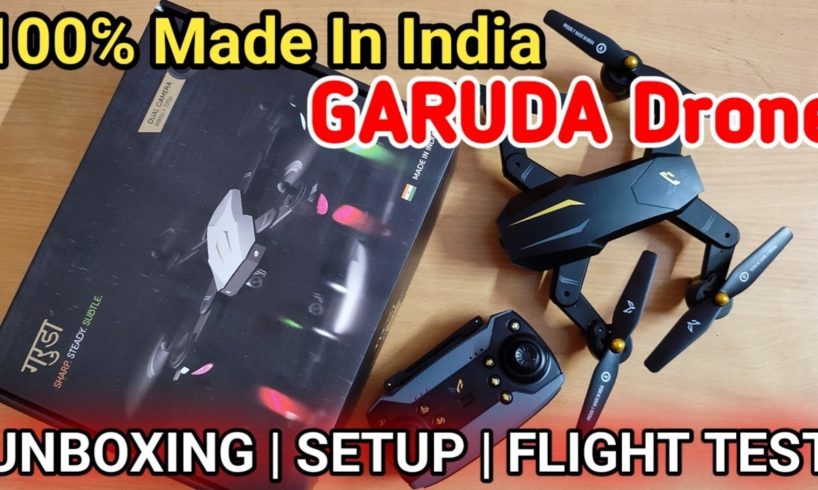 Garuda Drone Unboxing | Garuda Foldable Camera Drone | GARUDA DRONE | Camera Drone Under rs5000..