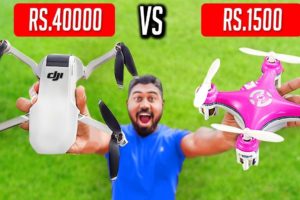 ₹40000 Drone Vs ₹1500 Drone, Unboxing And Testing | Mad Brothers