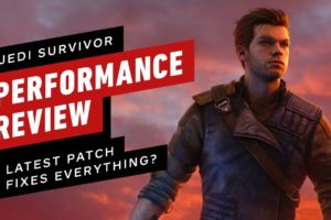 Star Wars: Jedi Survivor PS5 vs Xbox Series X|S Patch 7 Performance Review