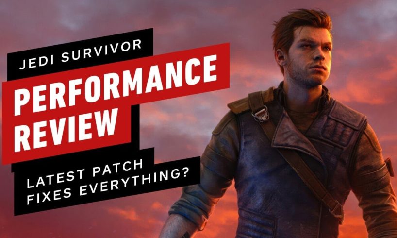 Star Wars: Jedi Survivor PS5 vs Xbox Series X|S Patch 7 Performance Review