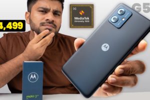 I Tried this Budget 5G Smartphone - MOTO G54 Unboxing | 6000mAh Battery | 50MP OIS