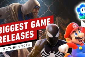 The Biggest Game Releases of October 2023