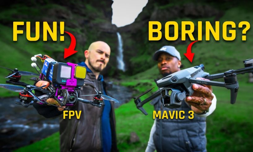 Best Drone For Cinematic Footage? | Regular Drone VS FPV Drone