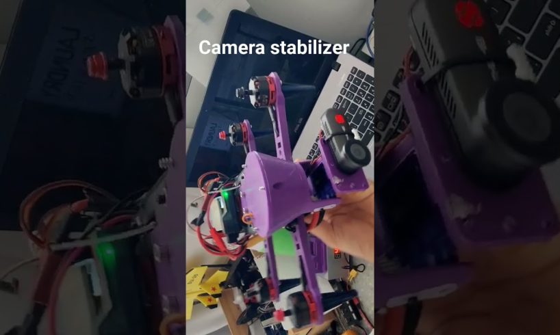 Camera stabilizer DIY drone #drone #camera #stability #diy #3dprinting