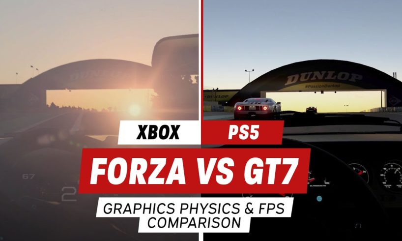 Forza Motorsport vs Gran Turismo 7 Graphics, Physics, and FPS Comparison