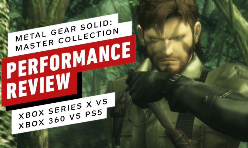 Metal Gear Solid: Master Collection Vol. 1 Performance Review (Original vs. PS5 & Xbox Series X|S)