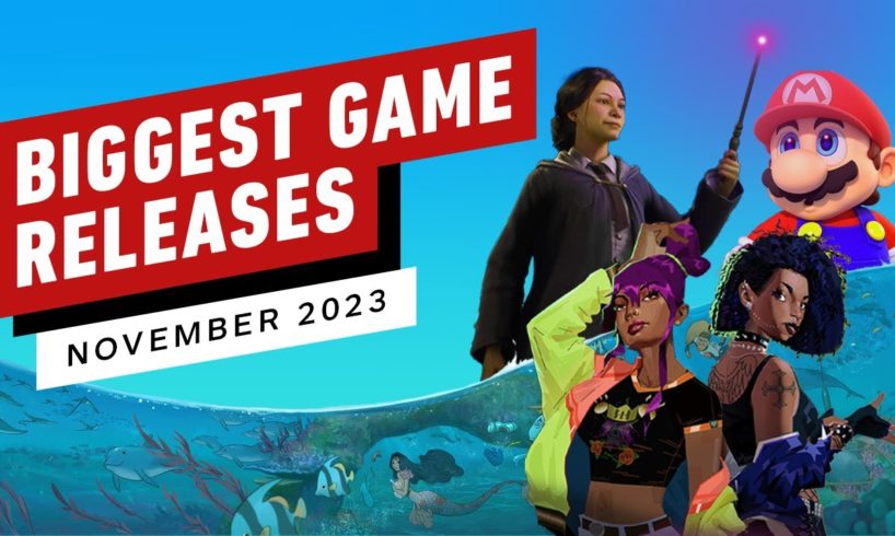 The Biggest Game Releases of November 2023