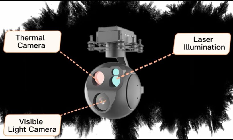 Drone Camera Multi-sensor Three-axis Targeting System