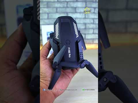 F185 Pro Best budget camera Drone with Double Camera and Double Battery review and BD price. #shorts