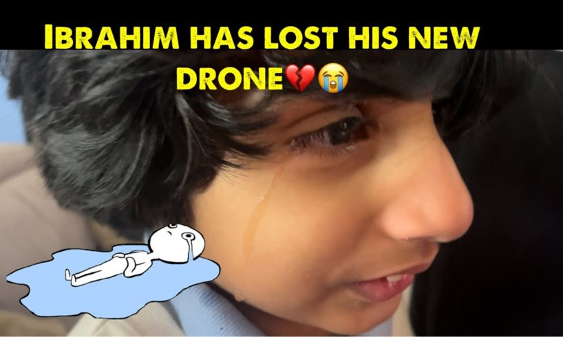 Ibrahim has lost his new drone 💔😭| H24 Drone with 1080P HD Camera for Kids and Adults