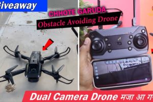 Unboxing the CHHOTE GARUDA: India's Best and Cheapest Dual Camera Drone with Obstacle Avoidance!