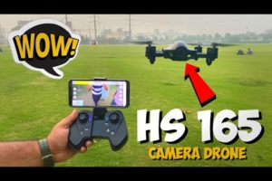 Drone Camera Foldable Dual Camera Drone 1080p 5G Wifi FPV GPS Drone HOLYSTONE HS 165