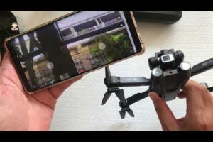Unboxing & Review drone i3 Pro Intelligent Obstacle Avoidance Dual Cameras Optical Flow