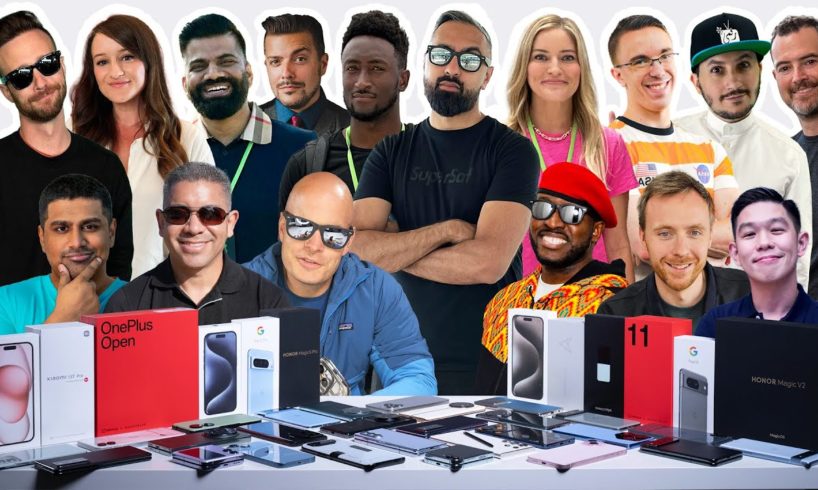 Which SMARTPHONES Do We Actually Use? 2023-24 Edition ft. MKBHD, Technical Guruji + More