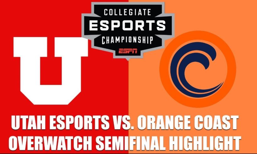 CEC semifinal Utah vs. Orange Coast Overwatch highlights | ESPN Esports