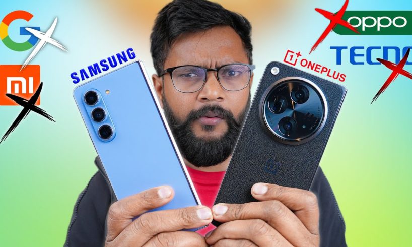 Fold SmartPhone in India - Samsung & OnePlus Only !