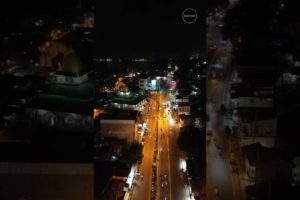 Camera Dji mini 3 di malam hari, no color grading #drone #mini3 #indonesia #djindonesia