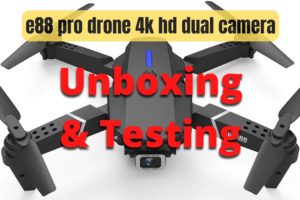 E88 pro drone 4K HD Dual Camera (This is the CHEAPEST! But, is it worth buying?)