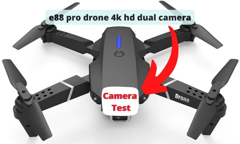 🚁E88 pro drone 4k HD dual camera | Camera Test | Is it worth buying?