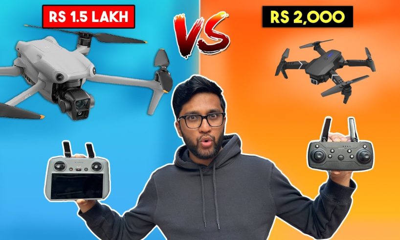 EXPENSIVE DRONE VS CHEAP DRONE !