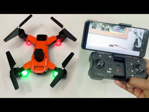 Mini Foldable drone Unboxing | HQ WiFi camera, 2.4GHZ APP control drone in india