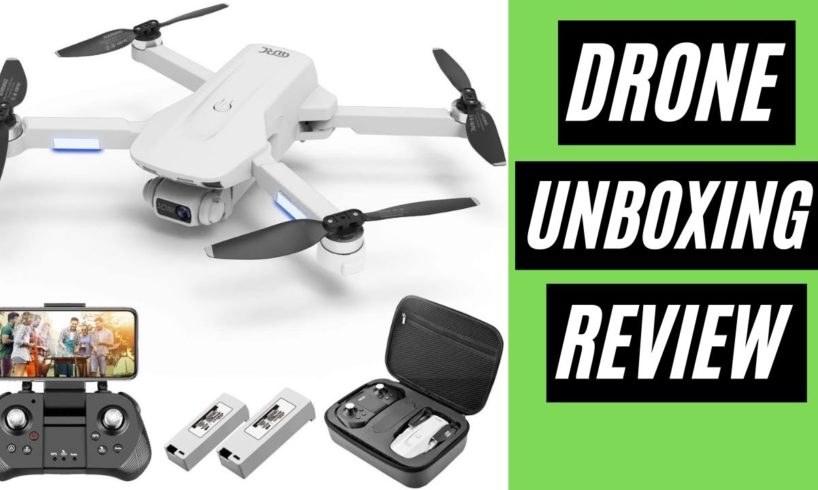 4DRC F8 GPS Drone with 4K Camera UNBOXING