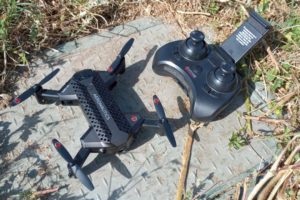 Walmart $40 Aeronautics Drone With Camera Outside Flight Test & Quick Camera Test