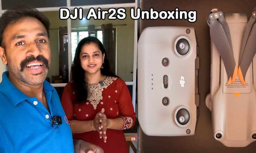 DJI Air2S Unboxing Malayalam | Drone camera