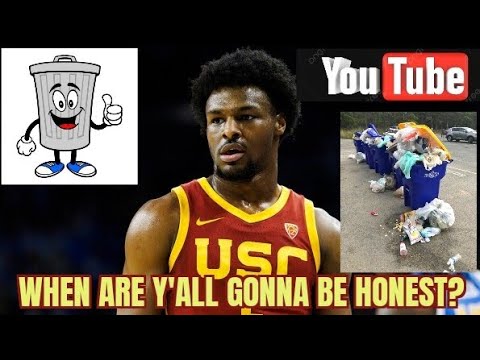 THE TRUTH IS.........Bronny James is Trash.....(Re-Upload)