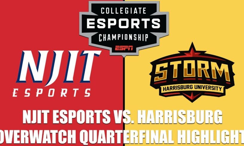 CEC quarterfinals NJIT vs. Harrisburg Overwatch highlights | ESPN Esports