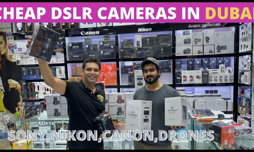 Cheap DSLR Camera prices in DUBAI | 🔥SONY,NIKON,CANON, DRONES🔥 Part 2