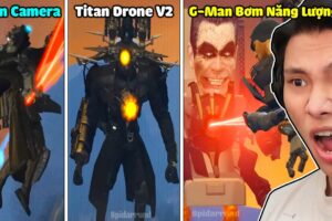 JAYGRAY MAX VUI VÌ TITAN DRONE MAN GIẢI CỨU TITAN CAMERA MAN KHỎI SKIBIDI TOILET G-MAN LÕI MÀU ĐỎ