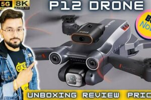 P12 Pro Dual Camera Drone | Drone Camera🥰 | Nitin Selfmade