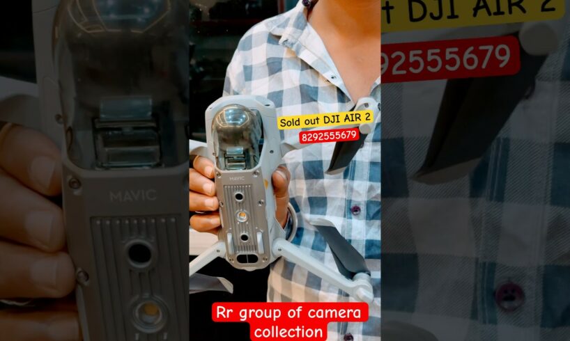 Second hand DSLR camera Dukan  || drone camera market #youtubeshorts DJI air 2 drone