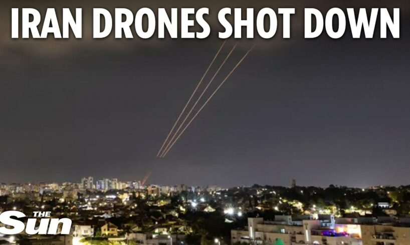 LIVE: Iran unleashes drones in revenge strike as Israel warns attack expected in war escalation