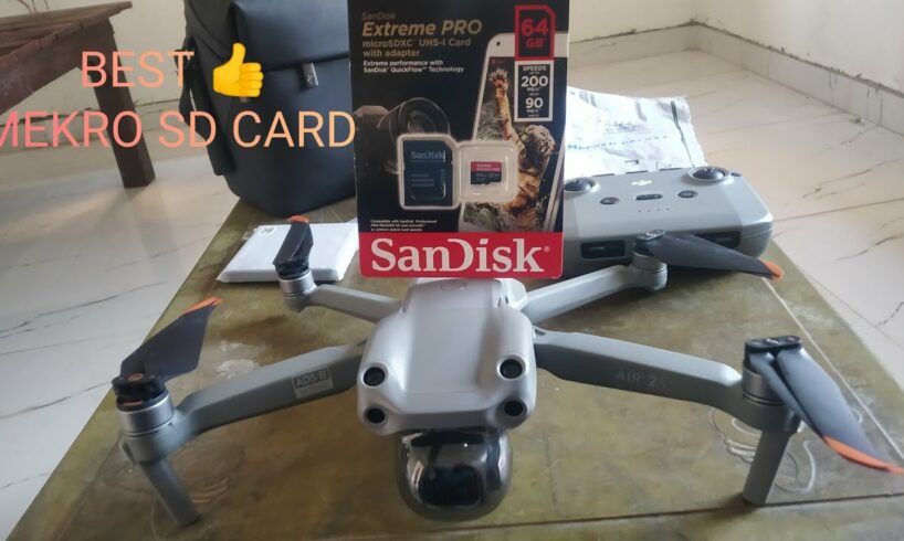 best memory card for drone camera fast SD card drone camere ke liye