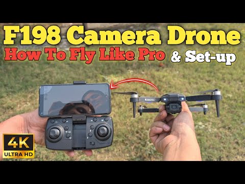 How To Fly F198 Camera Drone Complete Tutorial For Beginners | How To Fly Any Remote Control Drone